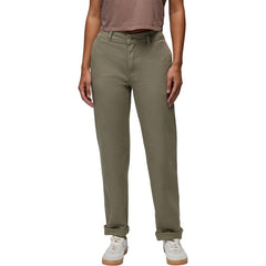 prAna Rock Ridge Chino Pants Thyme front view, versatile daily wear example