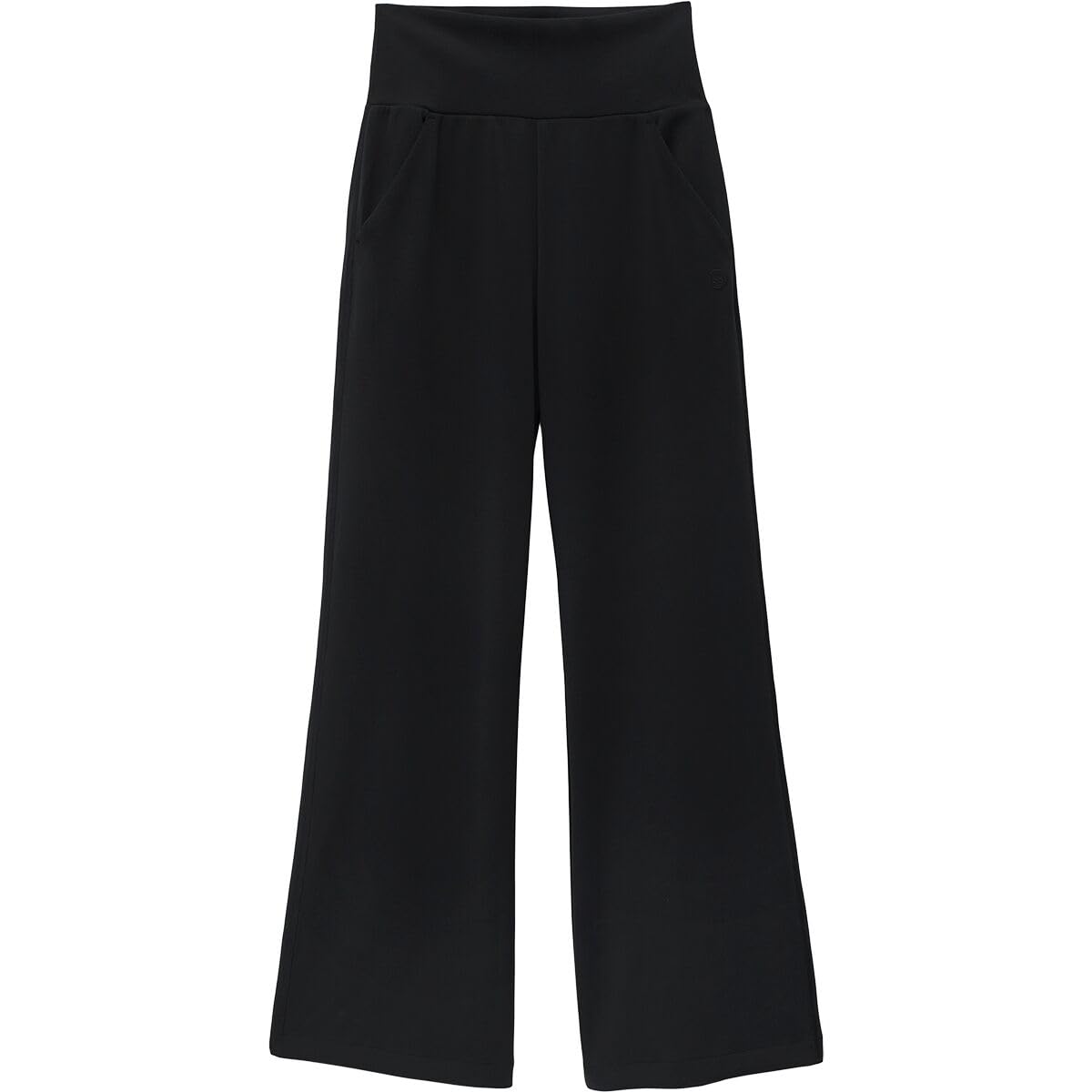 prAna Shea Hot Spell Wide Leg Pants back view, roomy fit through hips.