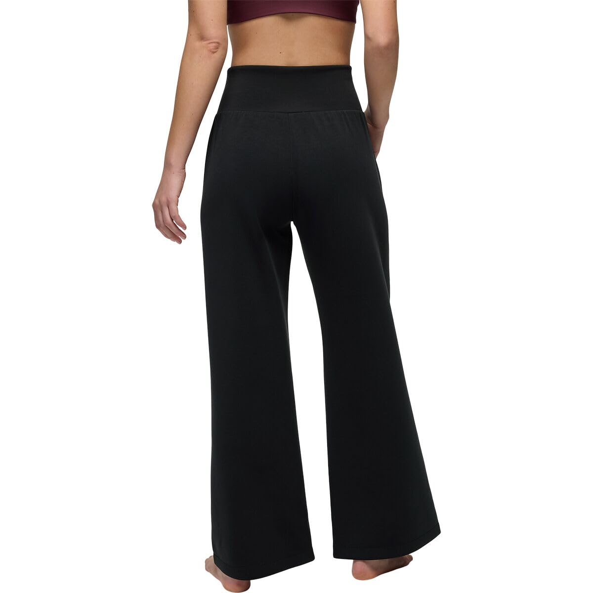 prAna Shea Hot Spell wide leg pants outfit idea with top and shoes.