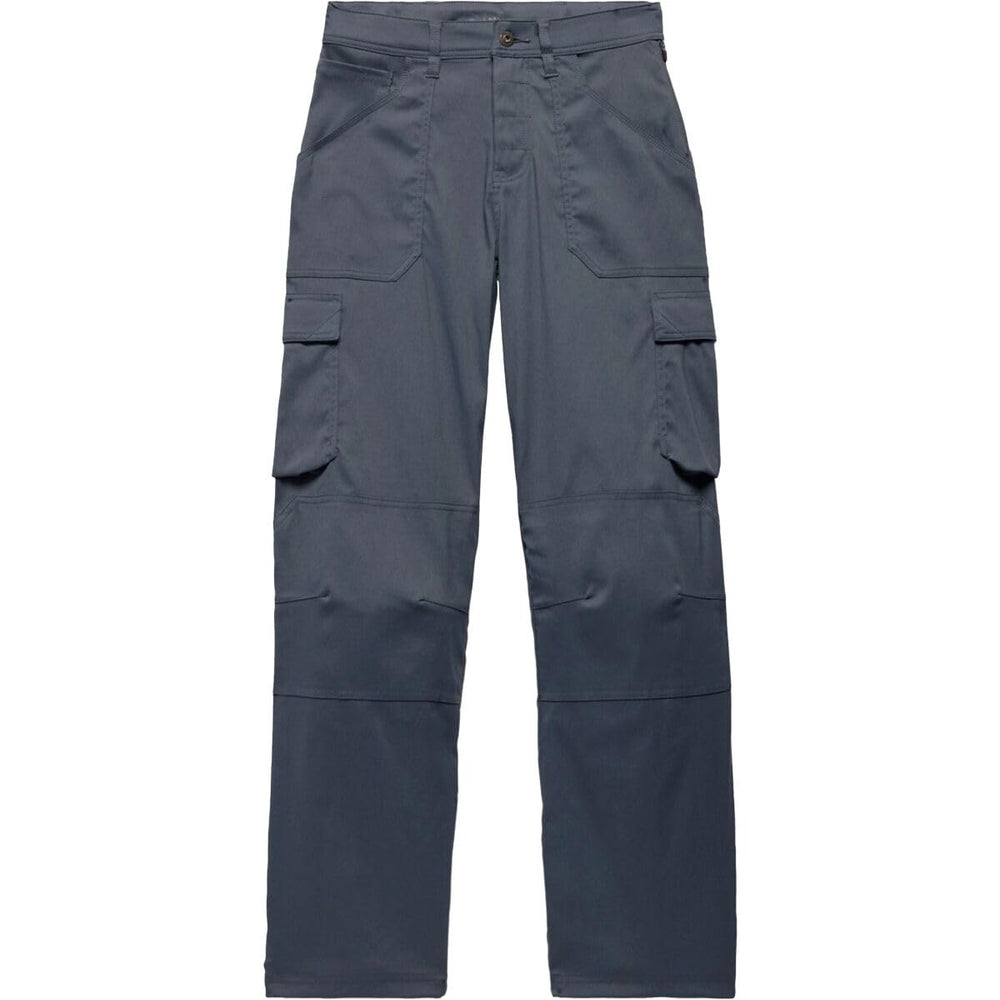Prana Stretch Zion Cargo Pants Thundercloud waist with webbing adjusters for a personalized fit.