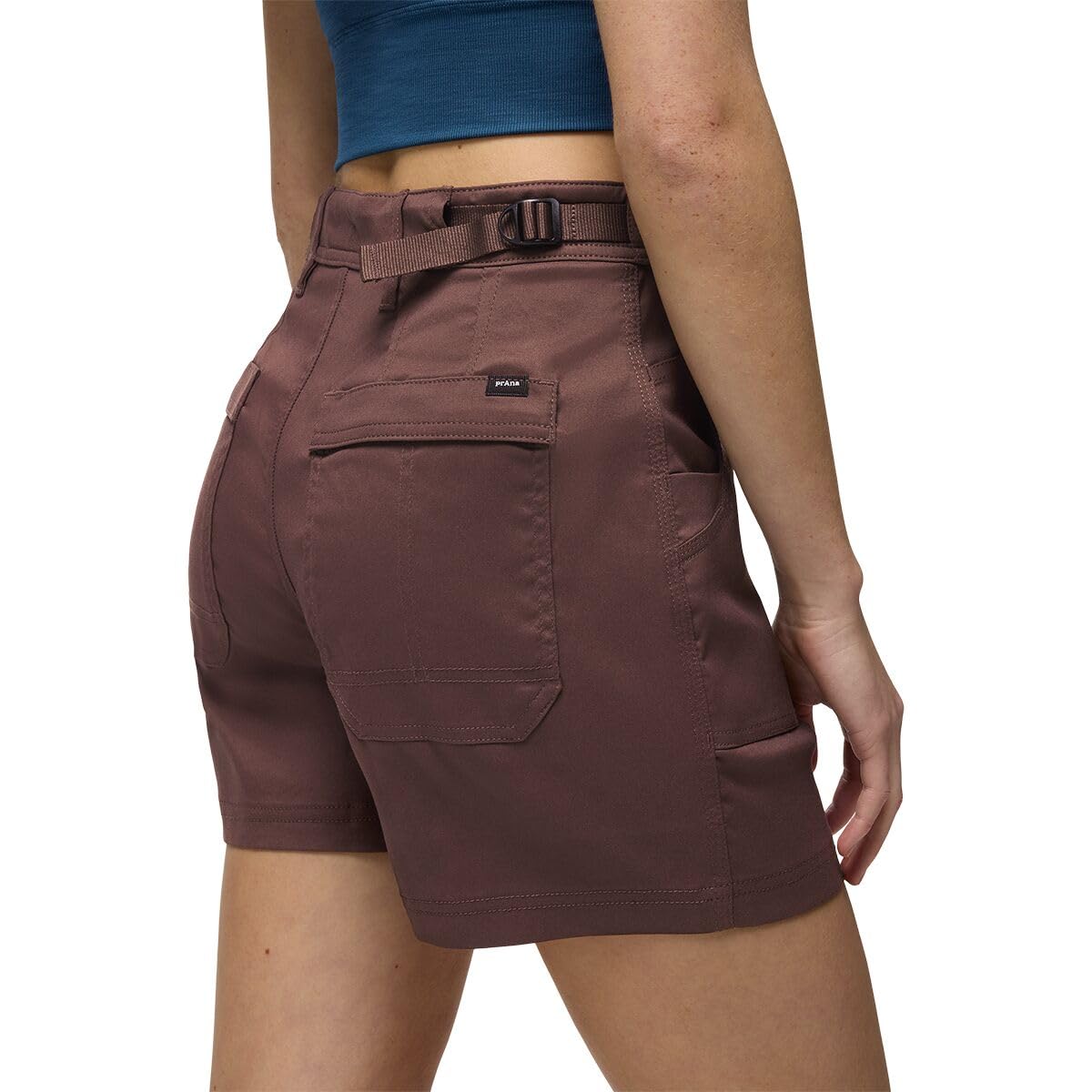 Left-side zip pocket on Zion cargo short keeps small items secure.