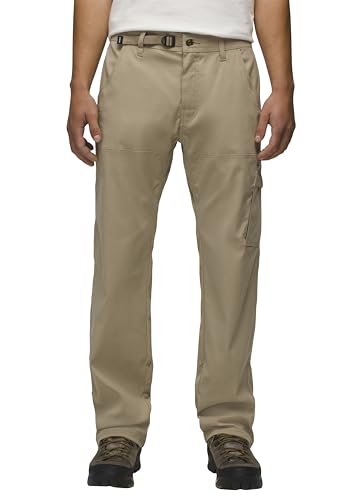 PrAna Stretch Zion Sandbar pant back patch pockets secure essentials.