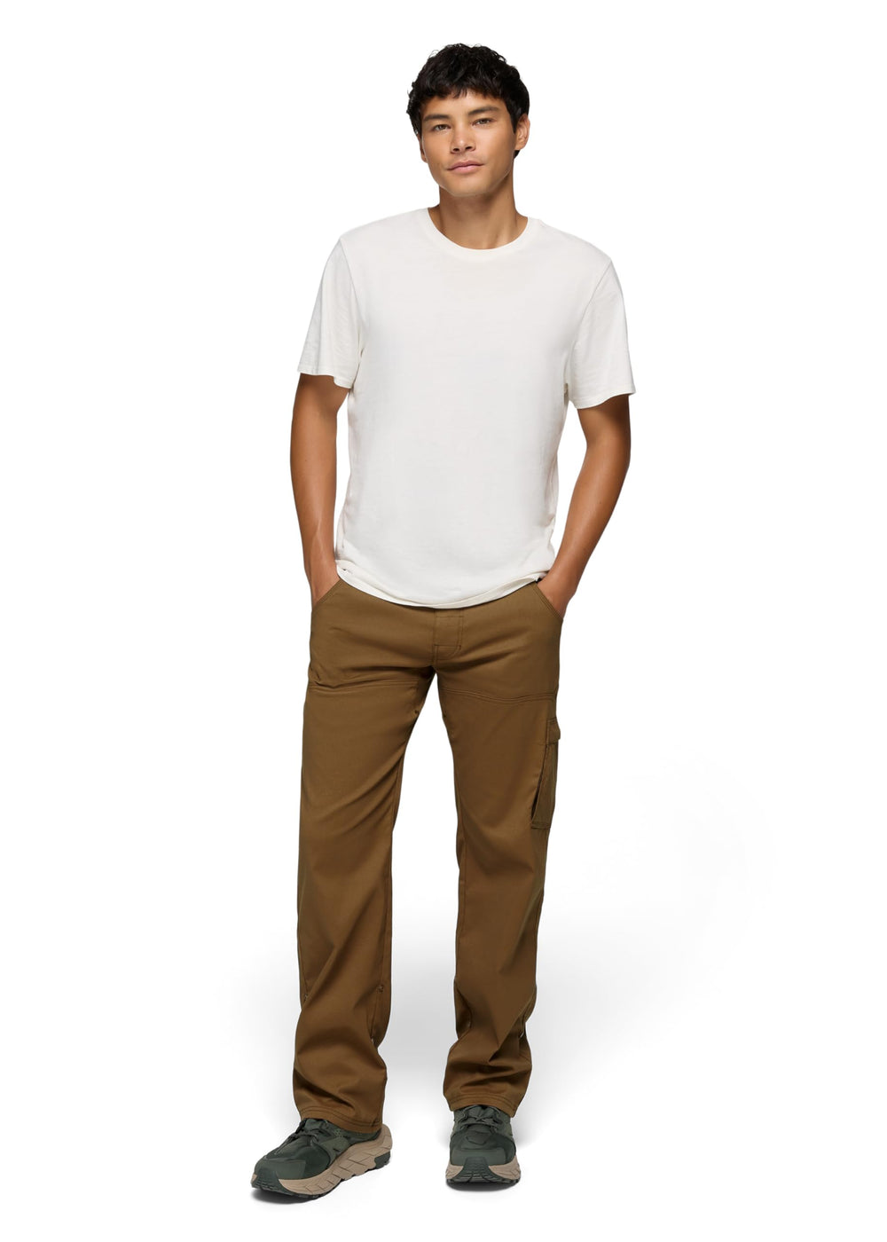 prAna Stretch Zion Pant Sepia UPF 50+ protection for sunny outdoor activities.