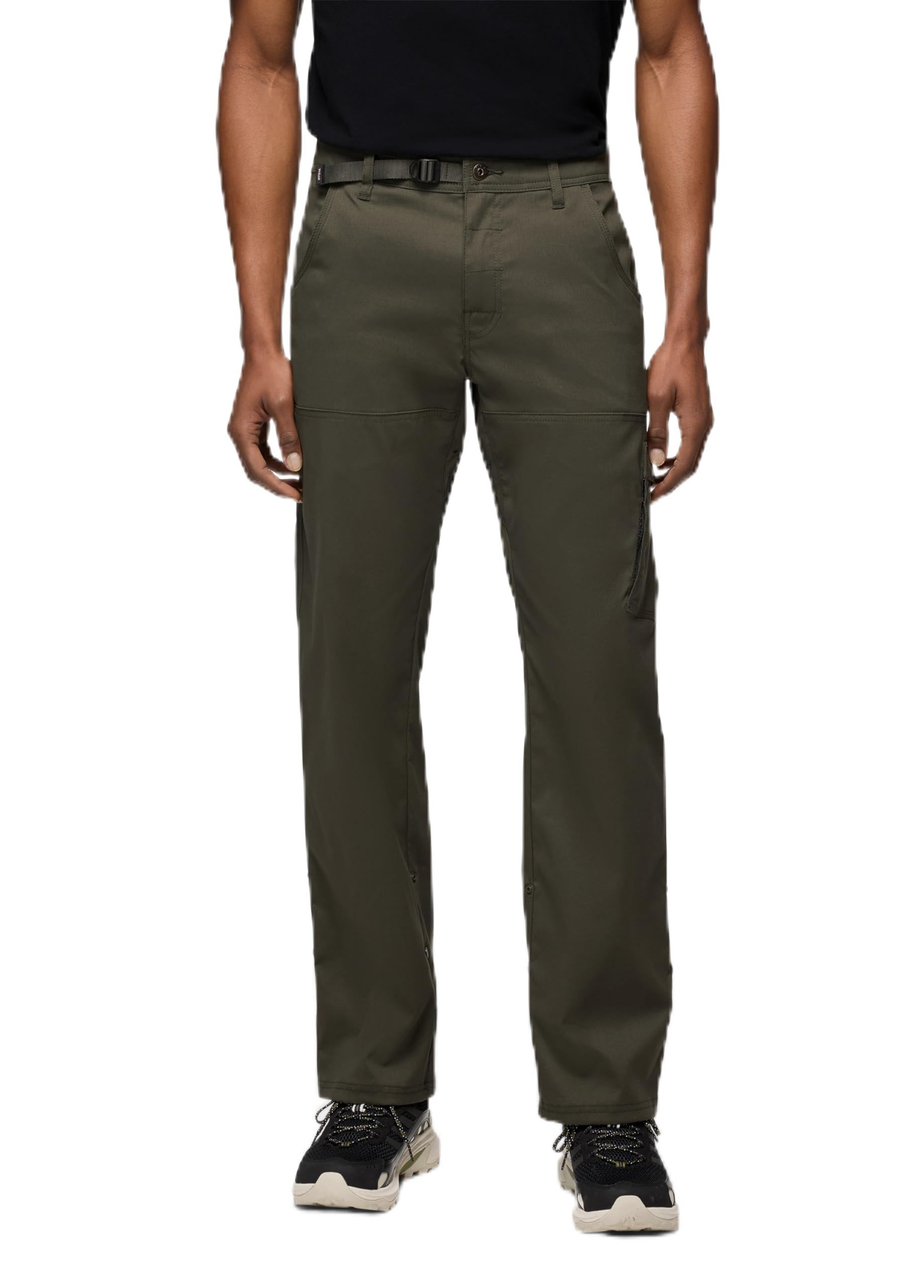 prAna Stretch Zion Pant Spruce 30W-30L for durable outdoor comfort.