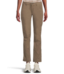 Prana Stretch Zion pants front view in Mud color for versatile outdoor wear