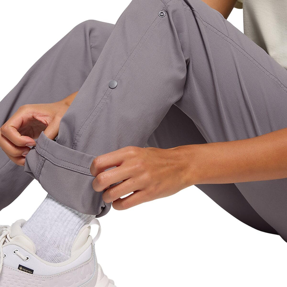 prAna Stretch Zion pants pewter back pocket flap secure storage