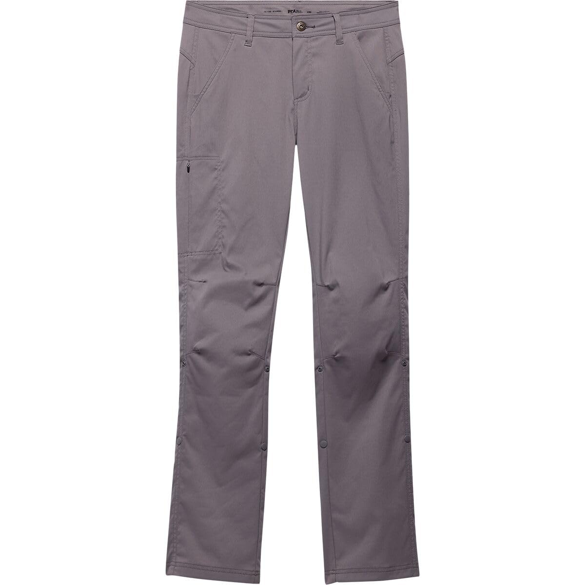 prAna Stretch Zion pants pewter side pocket detail for everyday carry