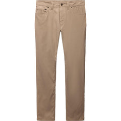 PrAna Stretch Zion SL pants Sandbar pocket close-up with mesh-lined front pocket for secure storage.