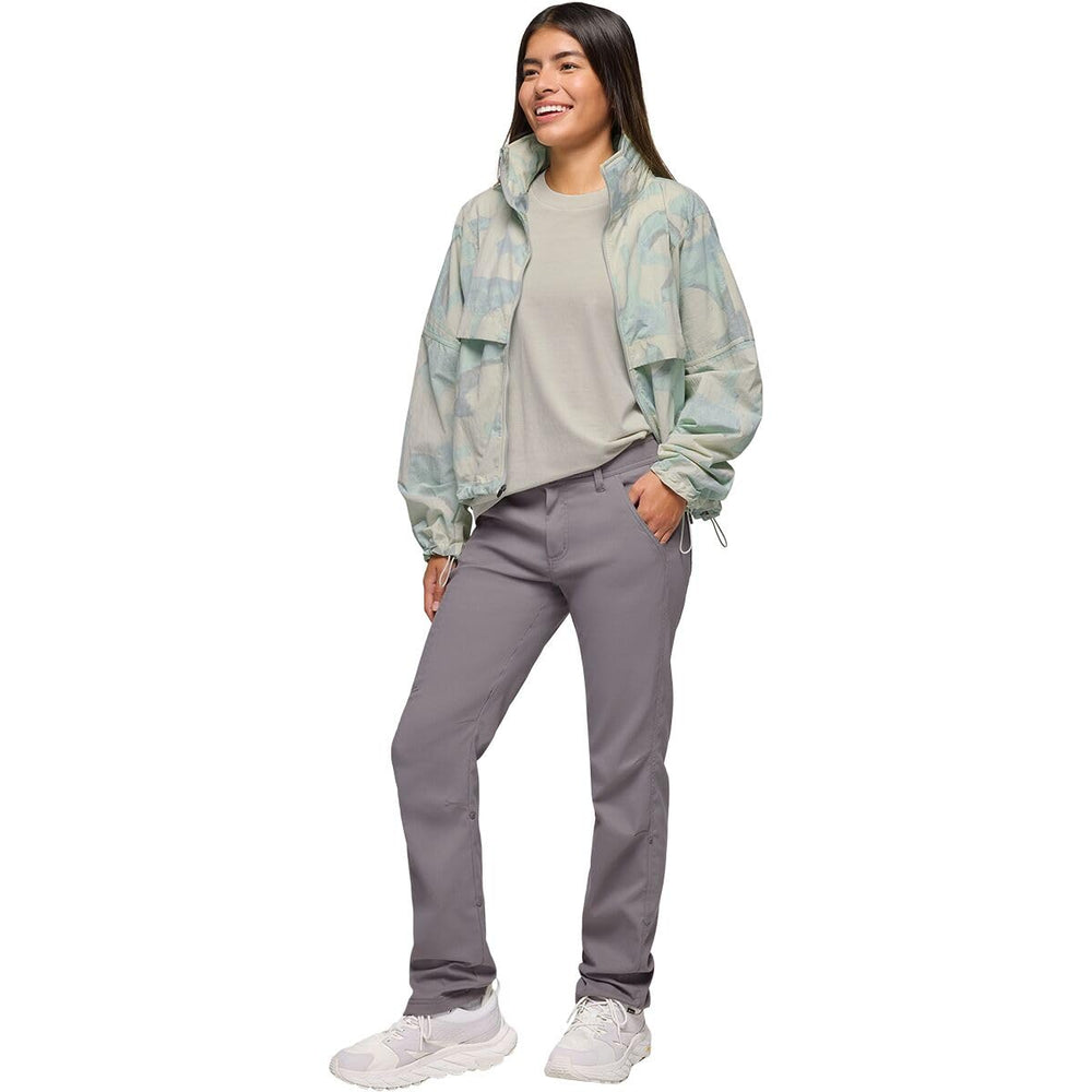 prAna Stretch Zion pewter mid-rise pants, versatile everyday wear