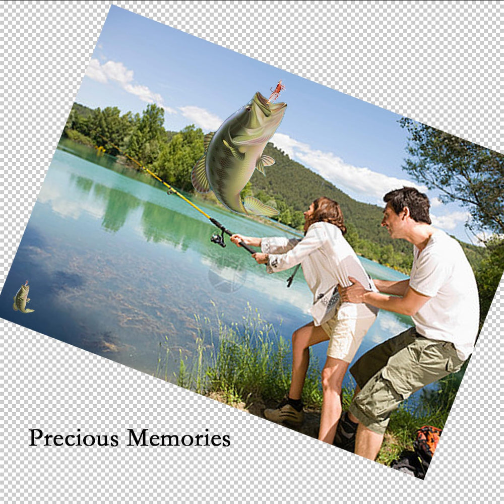 Packaging showing three topwater prawn imitations per bag