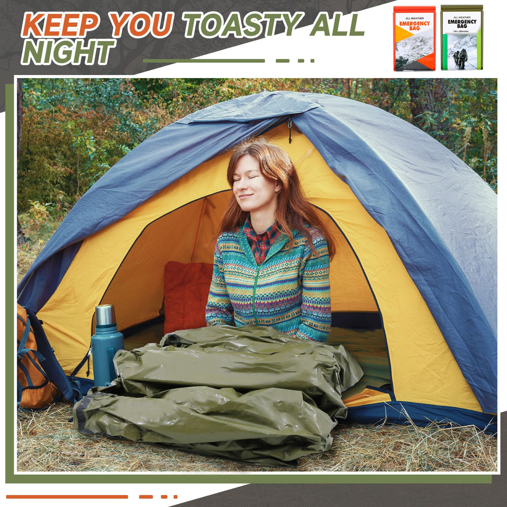Preboun donation-ready pack supports homeless relief and outdoor preparedness.