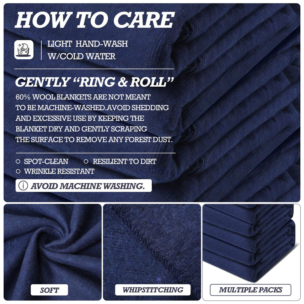 Preboun machine-washable blanket simplifies cleanup after camping trips or home use.