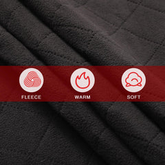 Preboun stadium blanket red drawstring bag highlights easy storage and carry