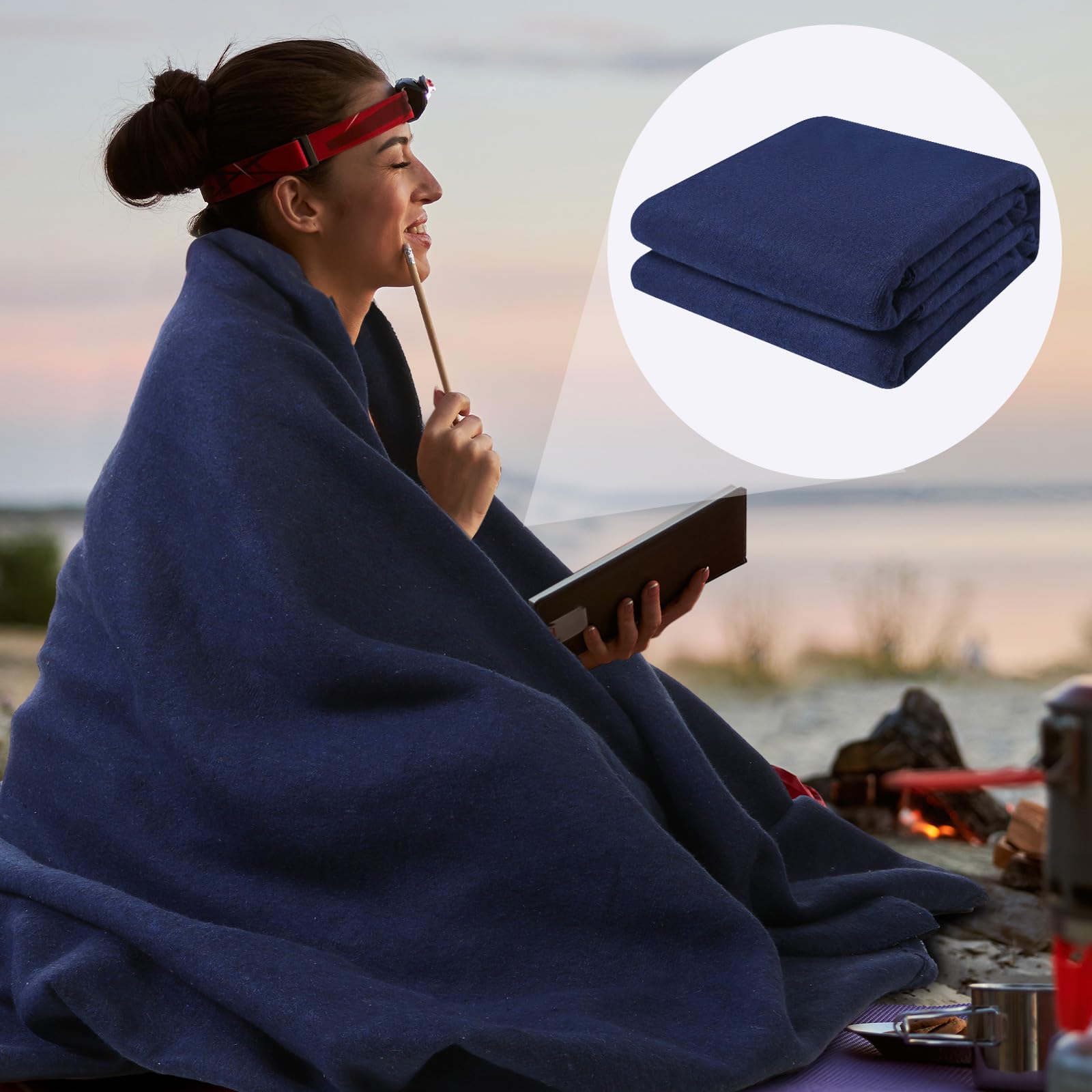 Preboun textile close-up shows durable polyester cotton wool blend fabric