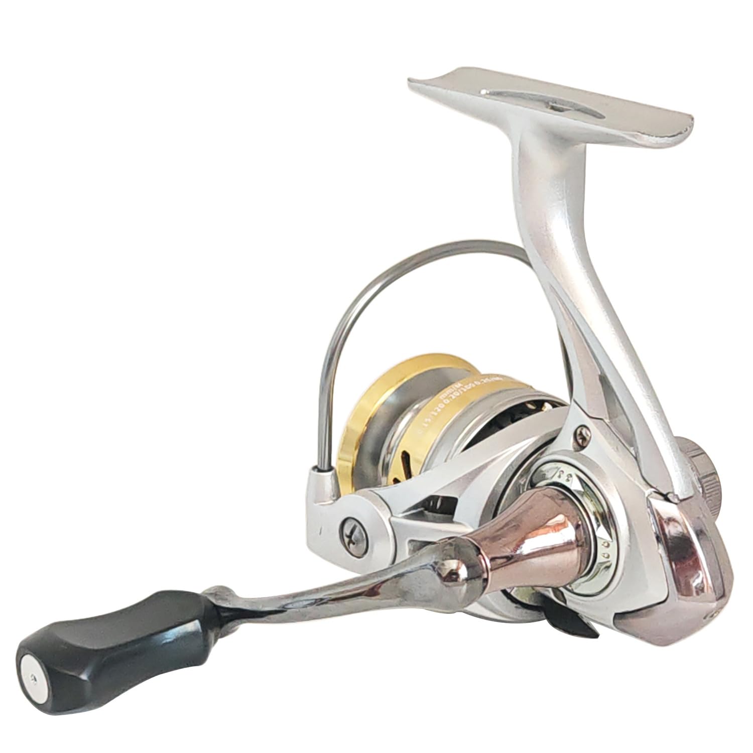 Precision drive gears and pinions inside reel