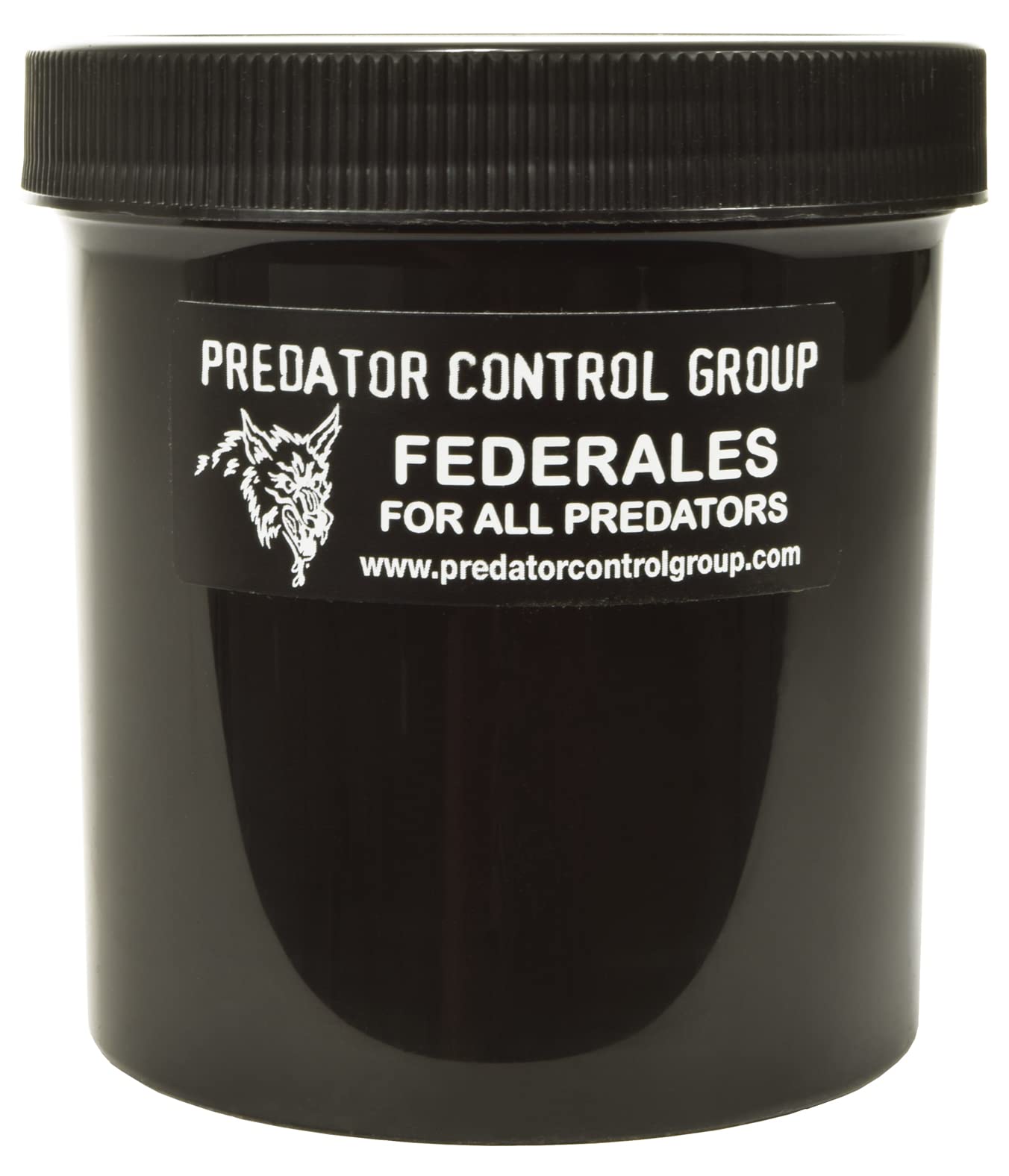 Predator Control Group FEDERALES coyote bait with penetrating scent for all-season predator sets.