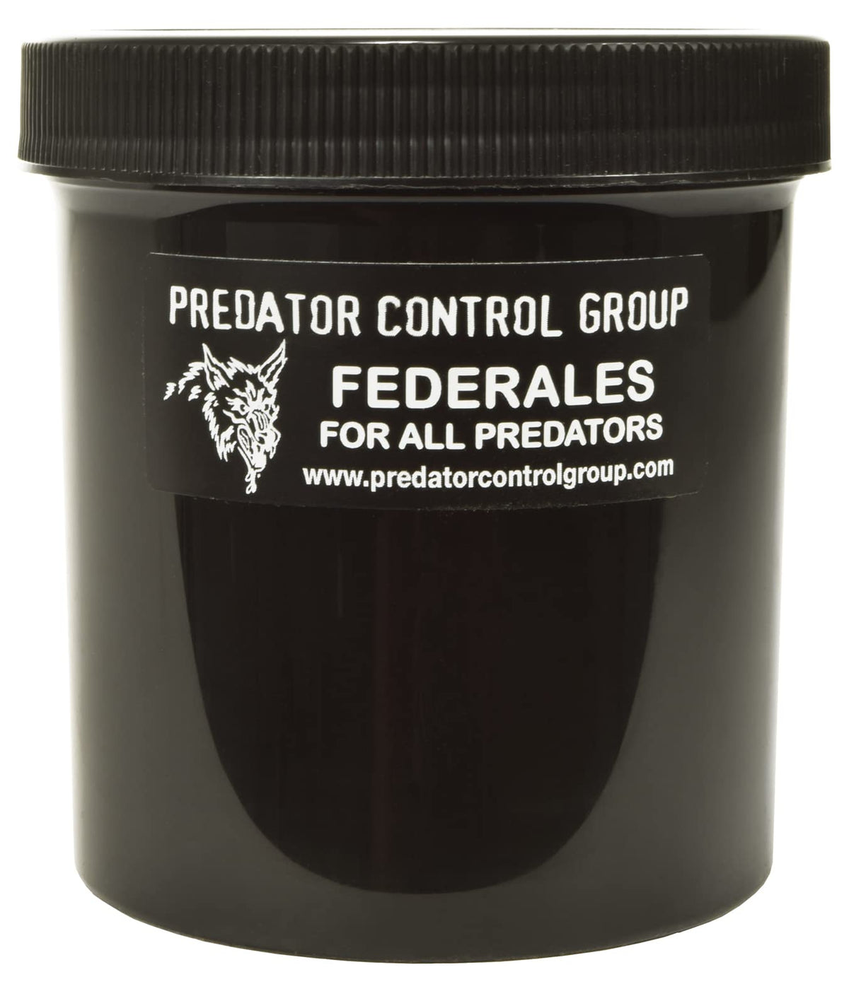 Predator Control Group FEDERALES coyote bait with penetrating scent for all-season predator sets.