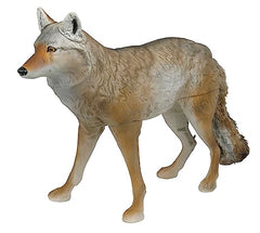 Close-up of predator hunting decoy coyote details
