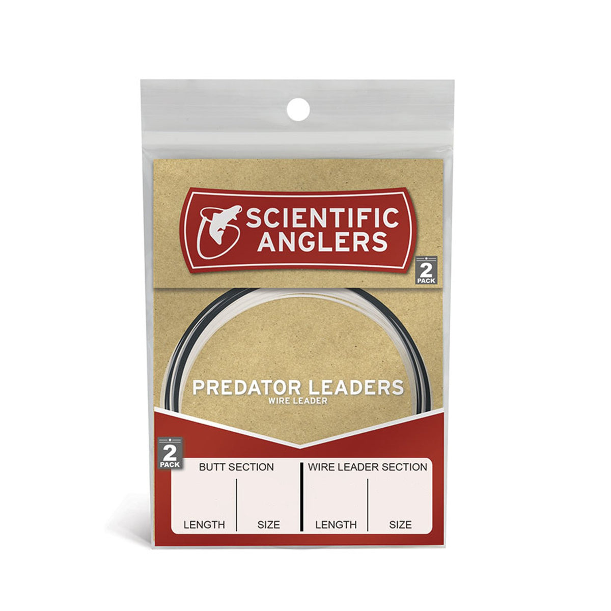Predator Leaders 2-Pack - 20lb wire