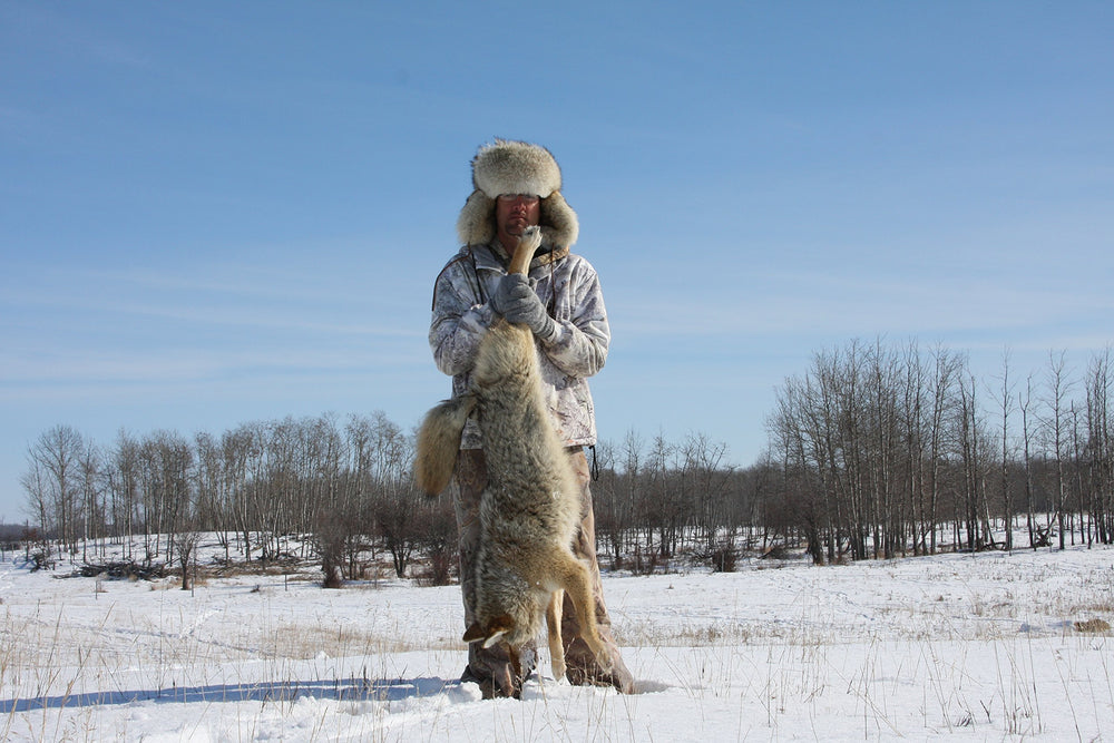 Predator Quest Jack Rabbit Deluxe Call in a woodland setup demonstrates versatile use in thick cover