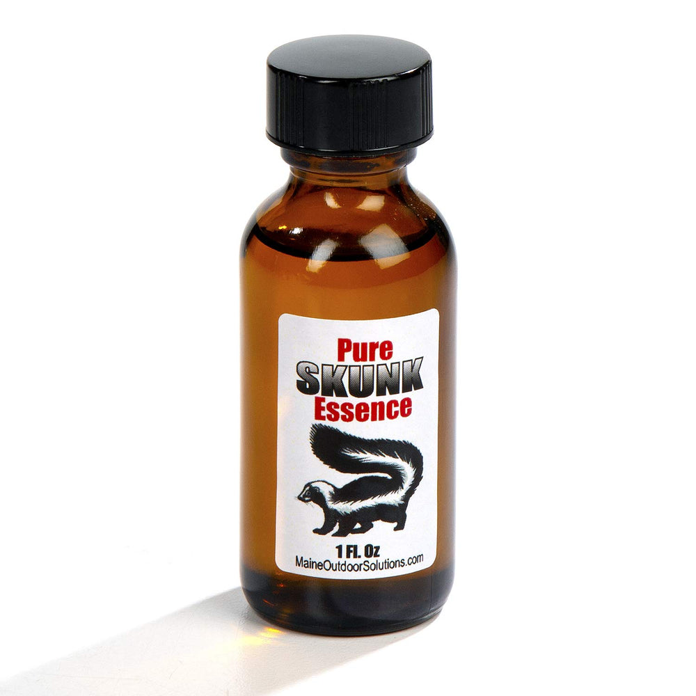 PredatorPee Skunk'Um spray application deters unwanted guests near entrances.