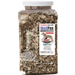 PredatorPee Wolf Urine Yard Cover Jumbo deters wildlife in outdoor spaces.
