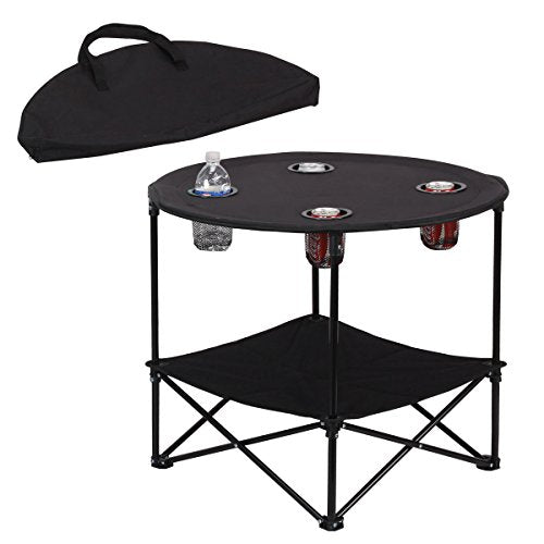 Preferred Nation outdoor table at picnic or beach scene invites relaxed meals.