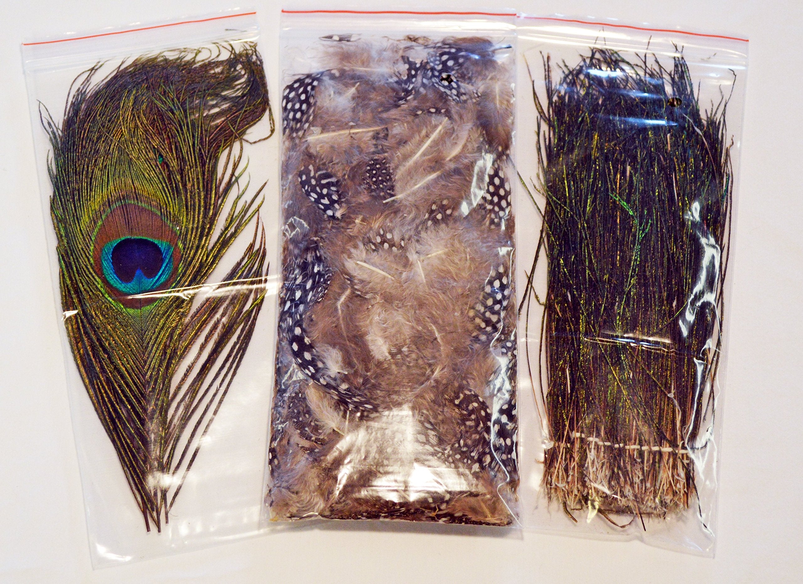 Hackle feathers for dry and wet flies