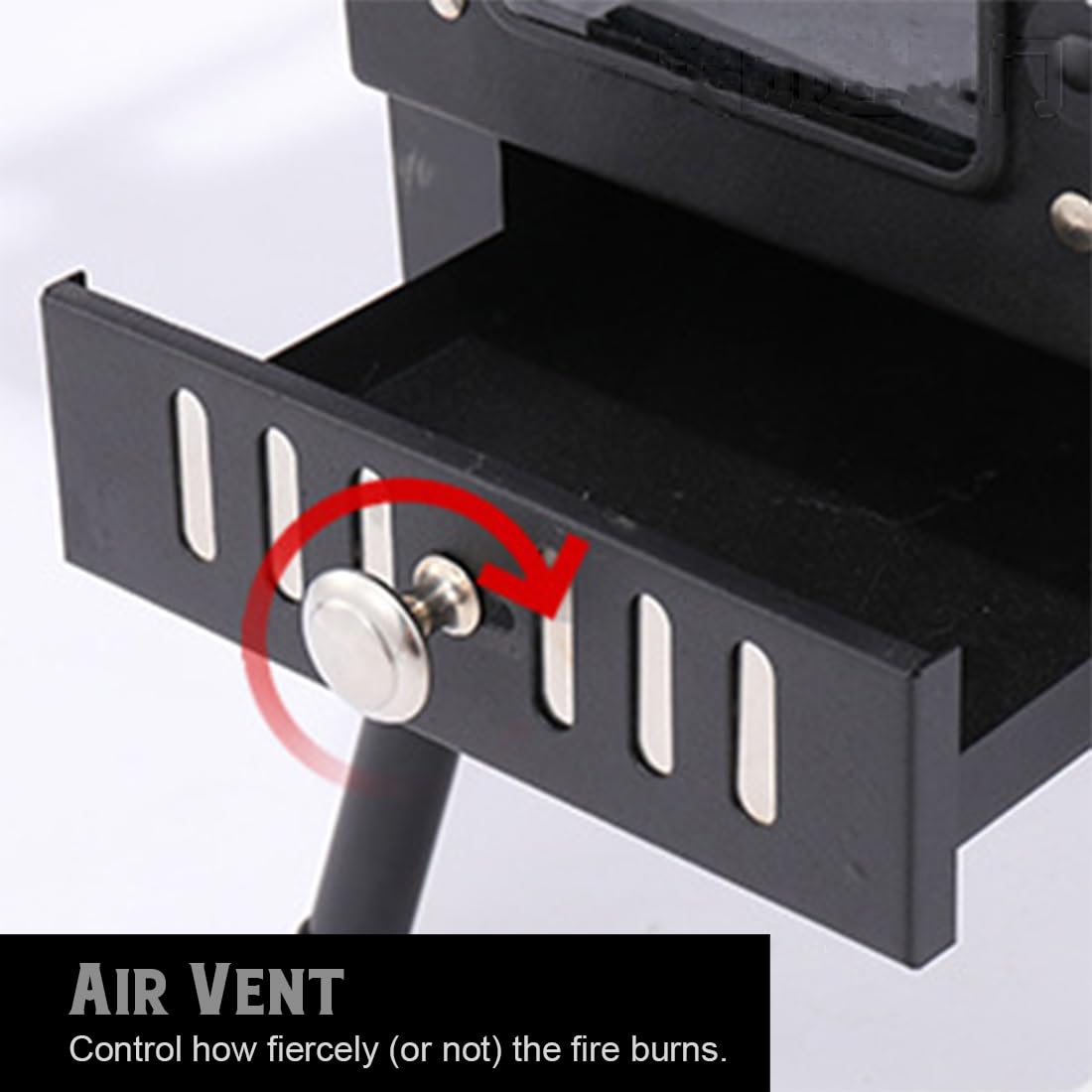 Preself hot tent stove camping cooking setup supports warm meals in cold conditions.