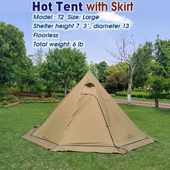 Preself T2 Large interior view showing seven feet three inches standing height for comfy cooking.