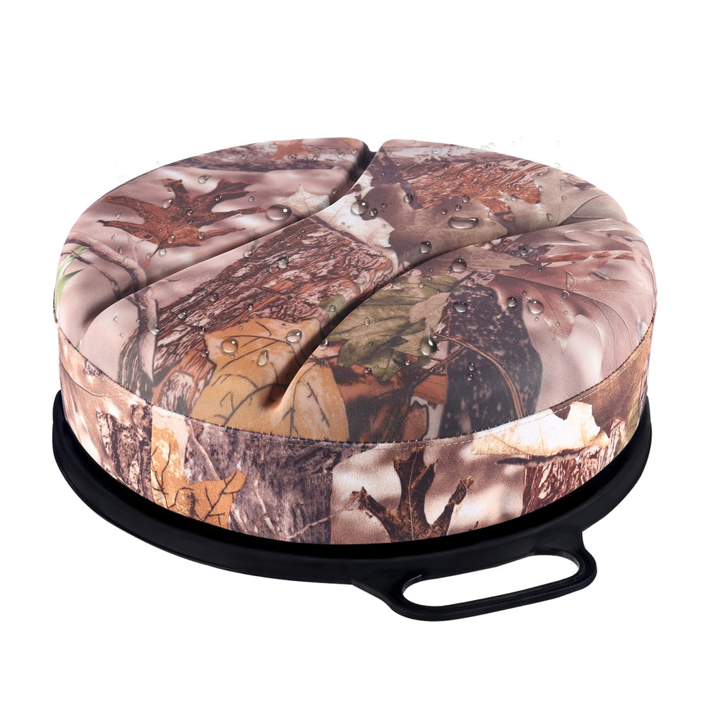 Presentastic bucket seat cushion close-up showing soft 3-inch memory foam for comfort.