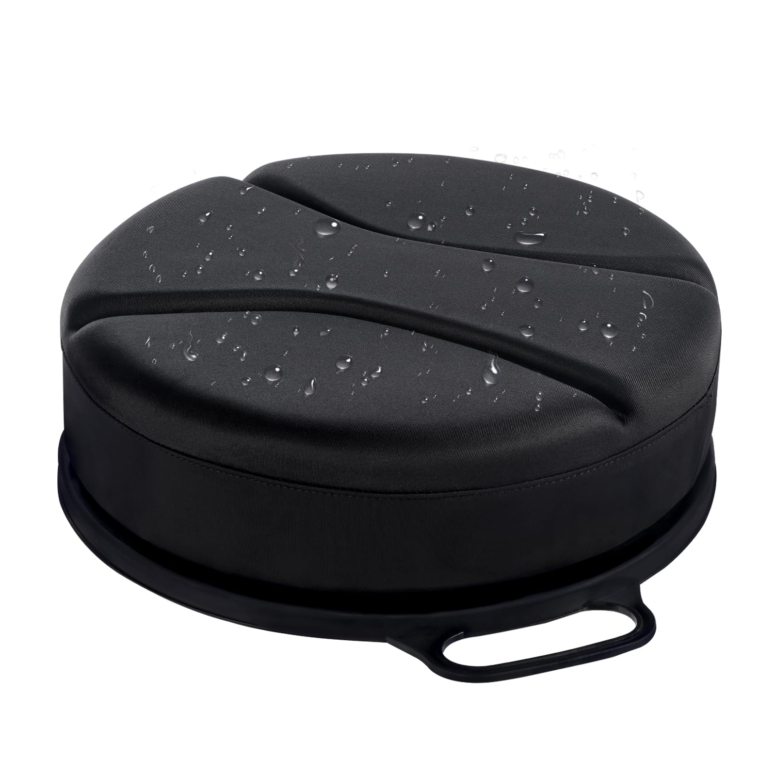 Presentastic bucket seat foam closeup shows 3-inch cushion for lasting comfort.