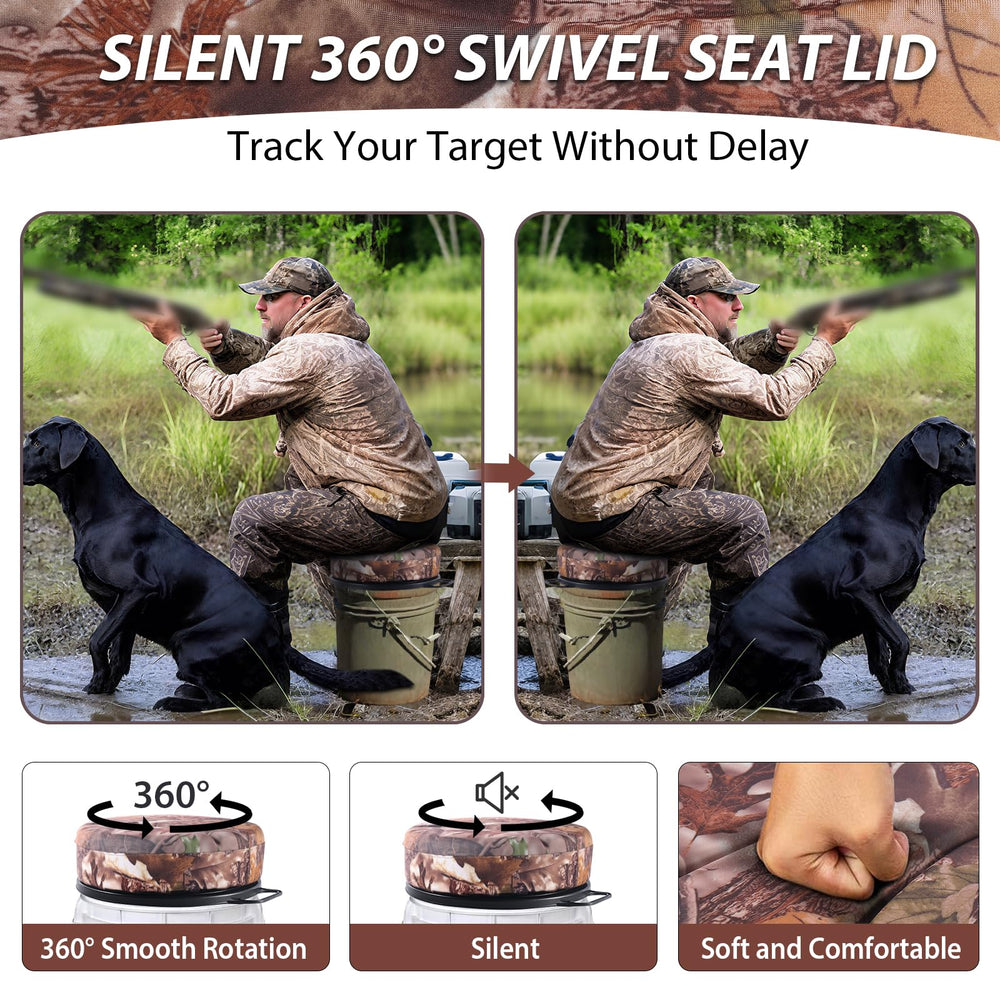 Presentastic waterproof seat surface demonstration resisting water during wet outdoor use.
