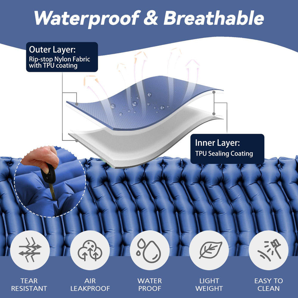 Pretyw durable 40D nylon with TPU layers resists tears and weather