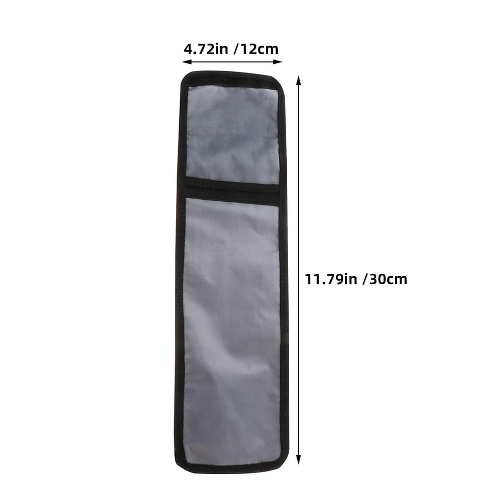 PRETYZOOM BBQ skewers storage bag side view highlighting slim profile.