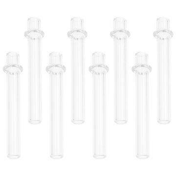 PRETYZOOM glass tube closeup, assembly-ready wick support and tidy maintenance.