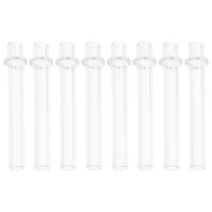 PRETYZOOM glass wick holder closeup, clear glass for stable lamp burning.