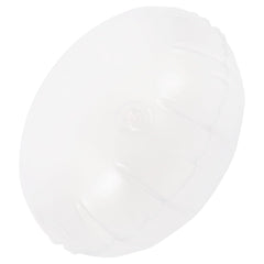 PRETYZOOM inflatable clear pillow for car travel provides neck support on long rides