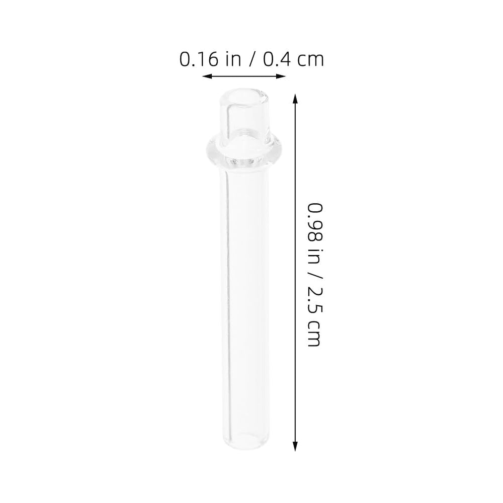 PRETYZOOM kerosene lamp tube secures wick for continuous illumination.