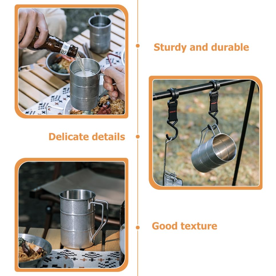 PRETYZOOM Minimalist outdoor design photo suggests practical, durable gear for any campsite.