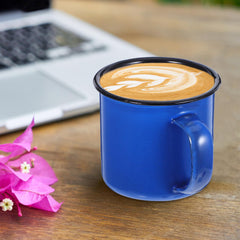 PRETYZOOM retro tea coffee mugs perfect for hot tea or cold drinks.