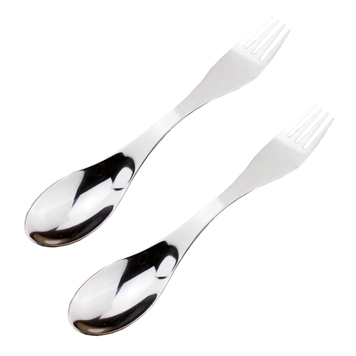 Lightweight and sturdy PRETYZOOM cutlery in action during a trail snack.