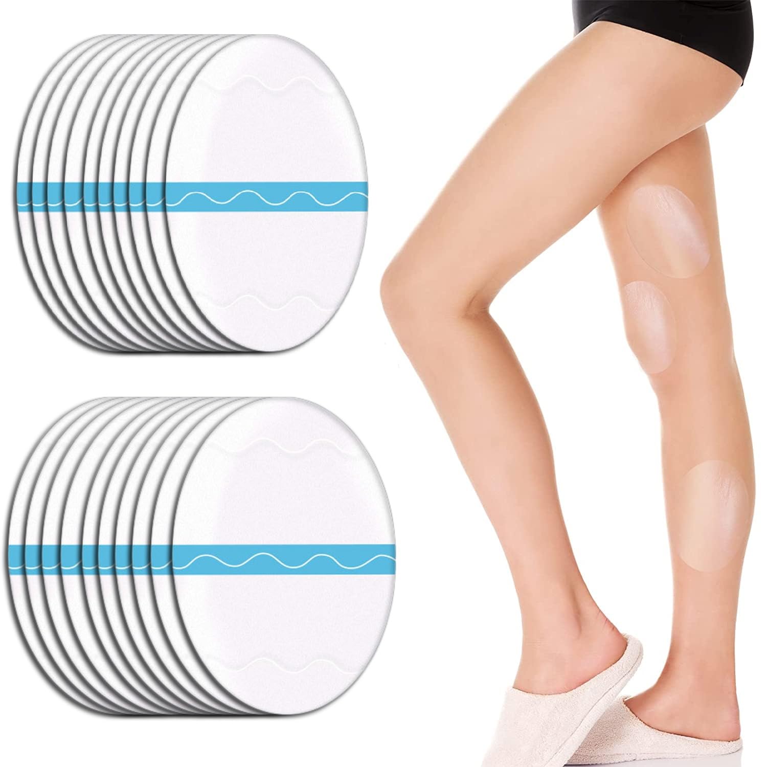 Price Xes thigh anti-friction pads applied under clothing for discreet comfort