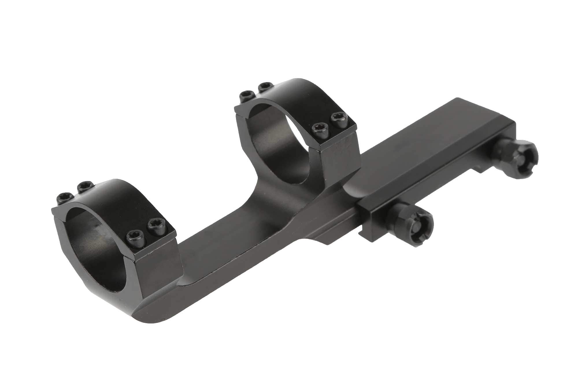 Primary Arms Deluxe Extended Scope Mount installed on a rifle with space for optics.