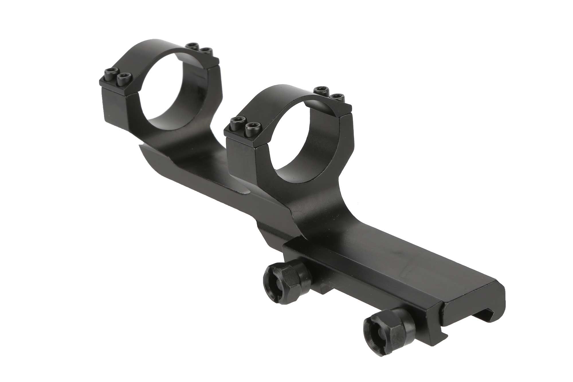 Primary Arms Deluxe Extended Scope Mount profile shows 1.5-inch height above rail.