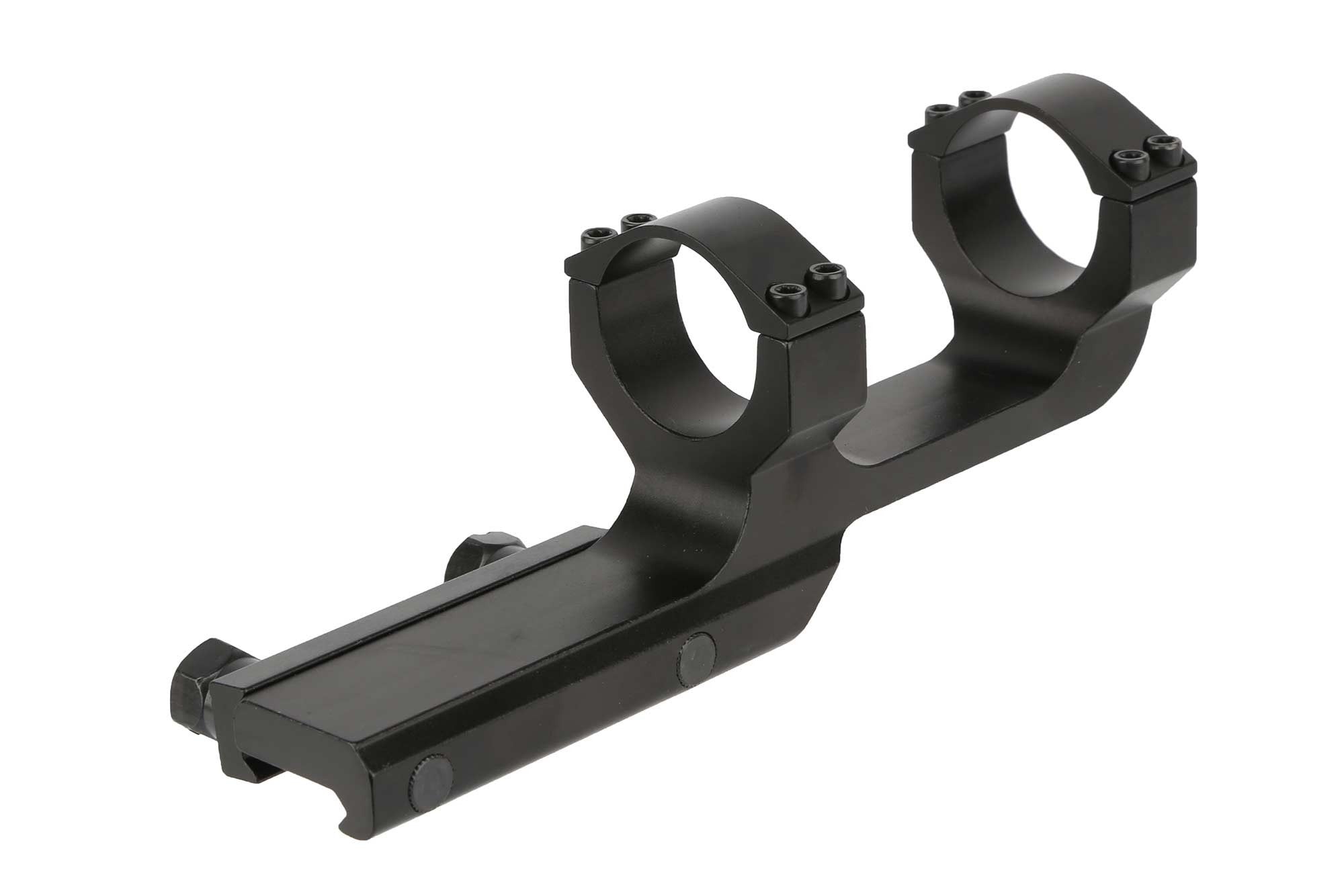 Primary Arms Deluxe Extended Scope Mount rail-side view on a flat-top platform.