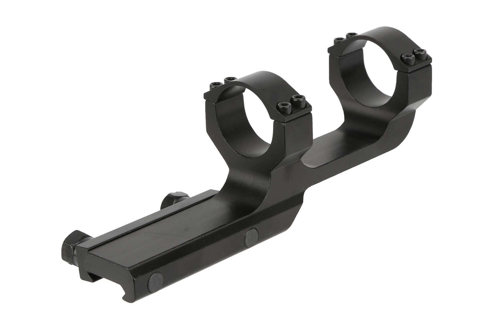 Primary Arms Deluxe Extended Scope Mount rail-side view on a flat-top platform.