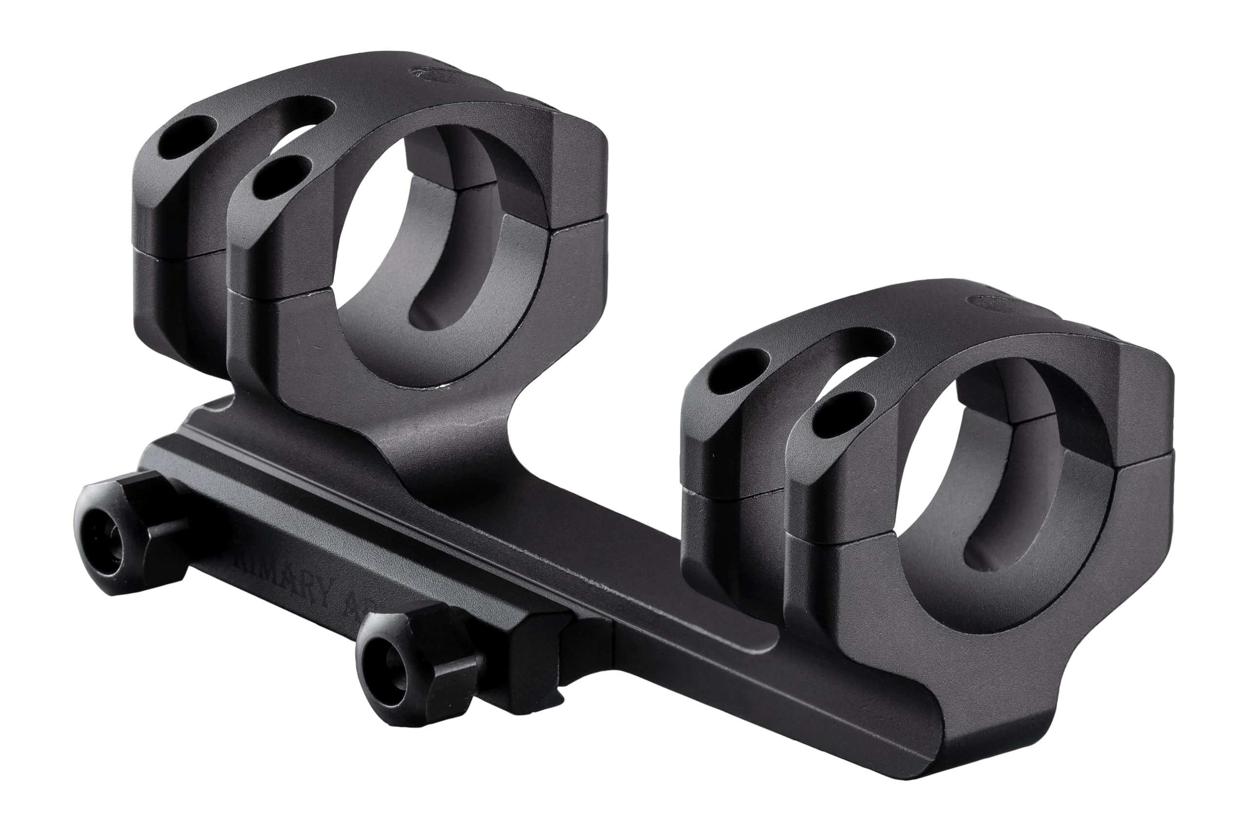 Primary Arms GLx 30mm cantilever mount front view showing forward eye relief benefits.