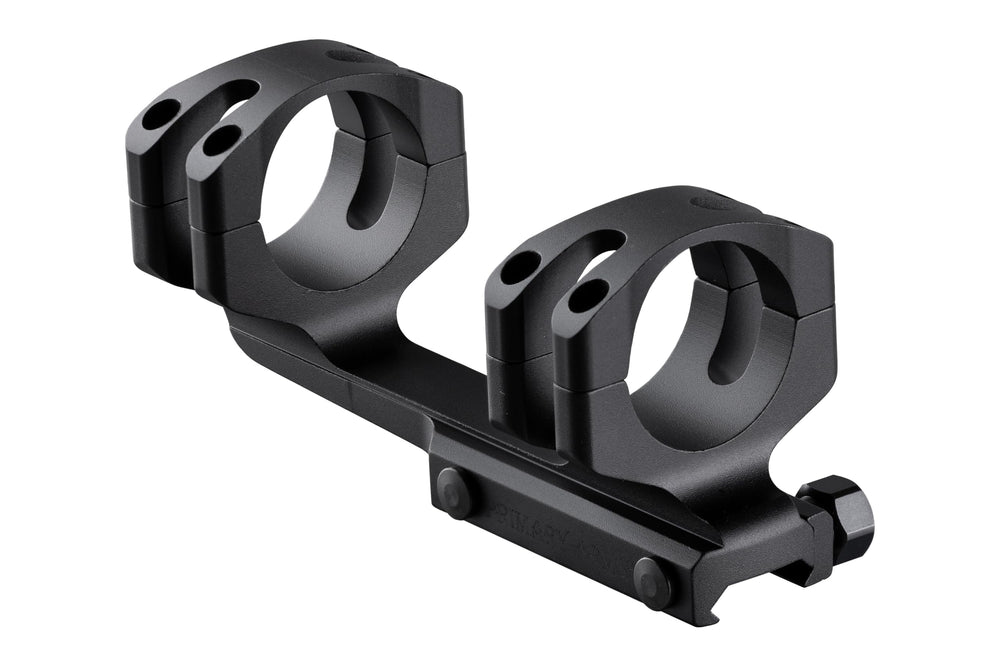 Primary Arms GLx 34mm cantilever mount eye relief with forward optic placement.