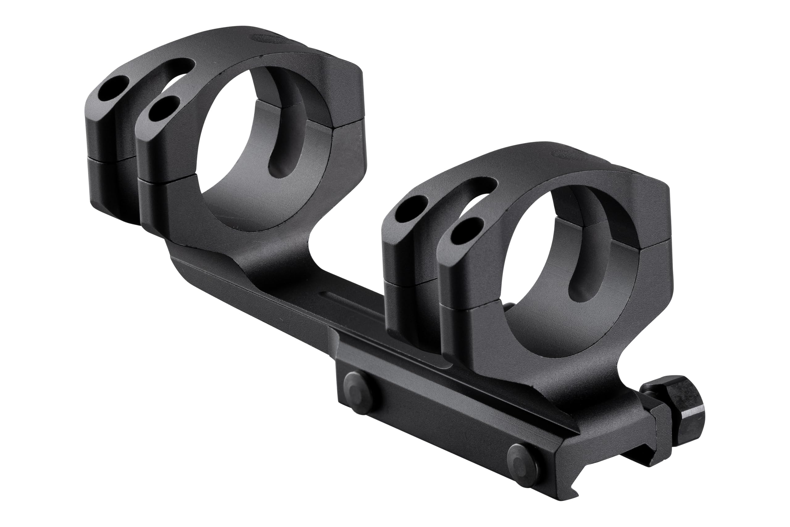 Side profile of the Primary Arms GLx cantilever mount showing forward optic position.